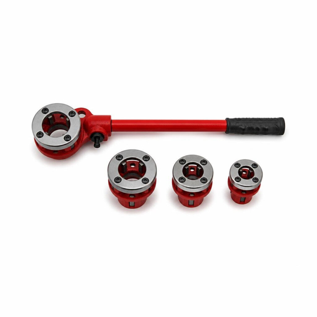 K1 1/2" + 3/4" + 1" DIES PVC PIPE THREADER KIT
