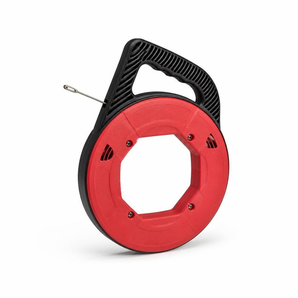 M-B.I. CARE BN-409074 30M WIRE CABLE PULLER (RED/BLACK)