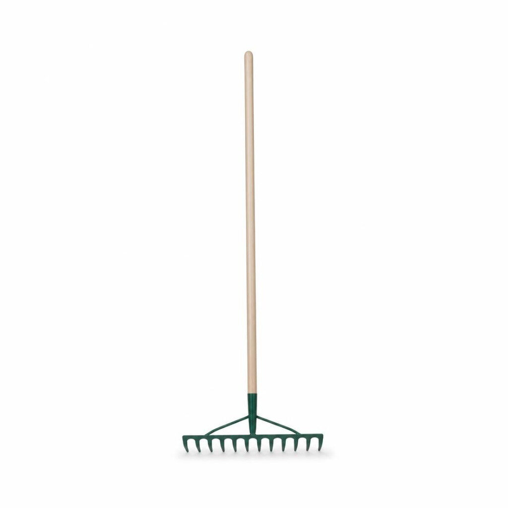 RAYACO 921 RAKE WITH WOOD HANDLE