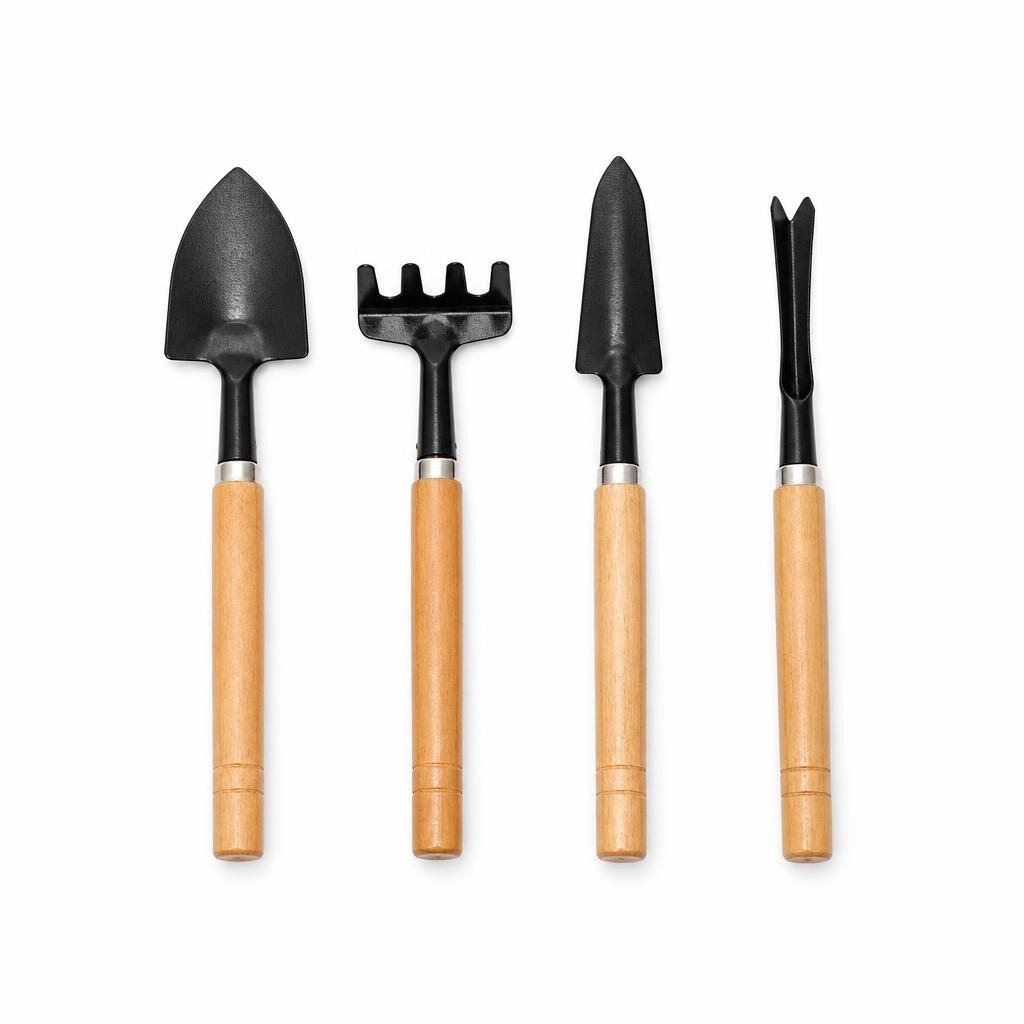 SET OF 4 MINI GARDENING TOOLS