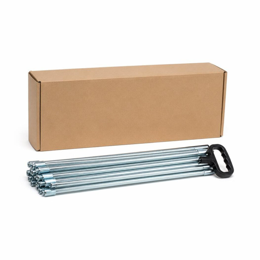 E-MAX SALI DOMESTIC K-128 12PCS DRAIN ROD SET (6SET/CTN)