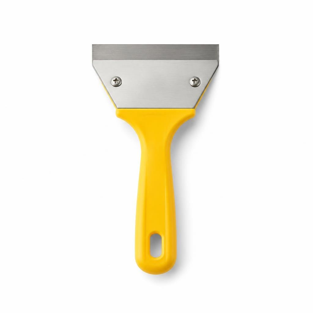 M10 4.0" YELLOW SS SCRAPER