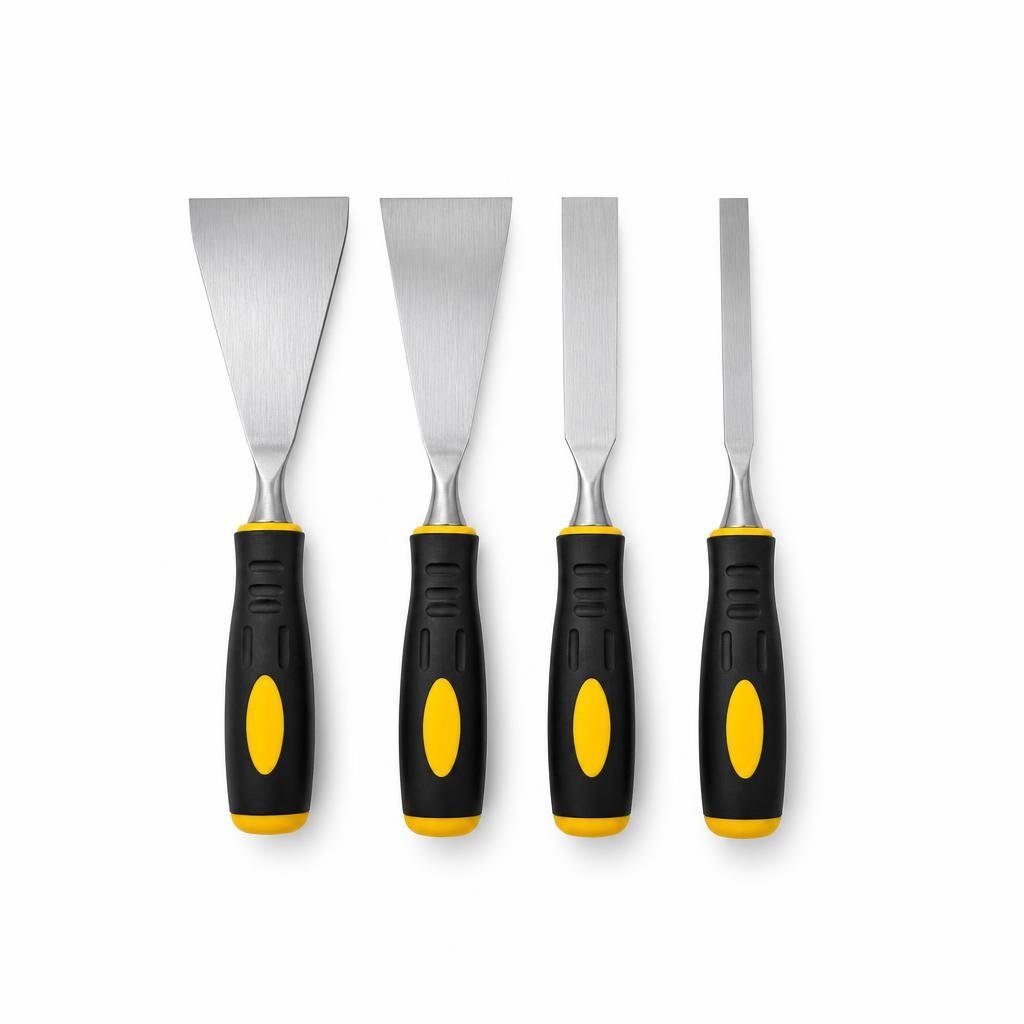 SCP 4PCS METAL SCRAPER SET