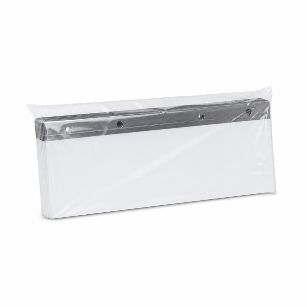 ANZA 14" STEEL SCRAPER - WHITE (5PCS/PKT)