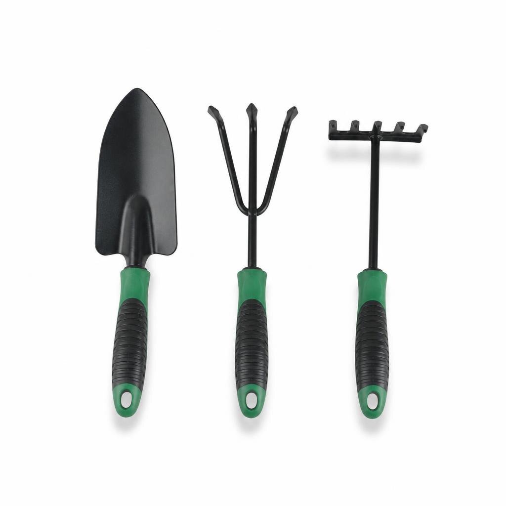 12079 GT607A RUBBER HANDLE GARDEN TOOLS