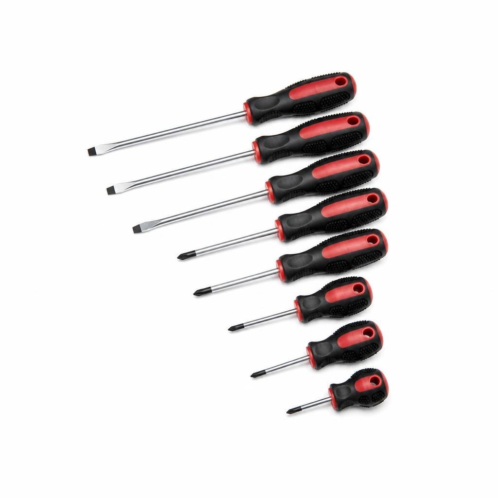 NIETZ 8PCS SOFTGRIP SCREWDRIVER - 531-99-002