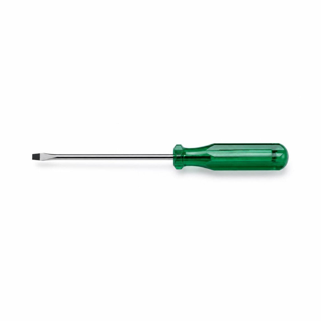 NIETZ 8" X 6MM (-) GREEN LINE SCREWDRIVER - 531-11-608