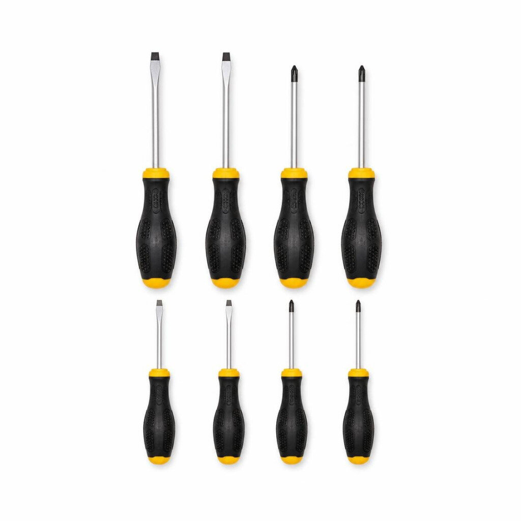 STANLEY STMT66673 8PCS CUSHION SCREWDRIVER SET