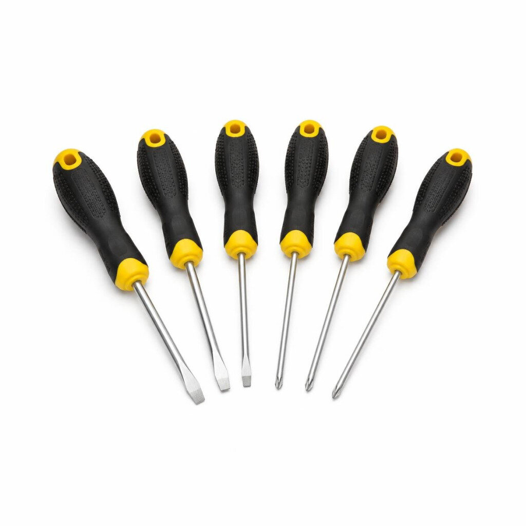 STANLEY 66672 6PCS CUSHION GRIP SCREWDRIVER SET