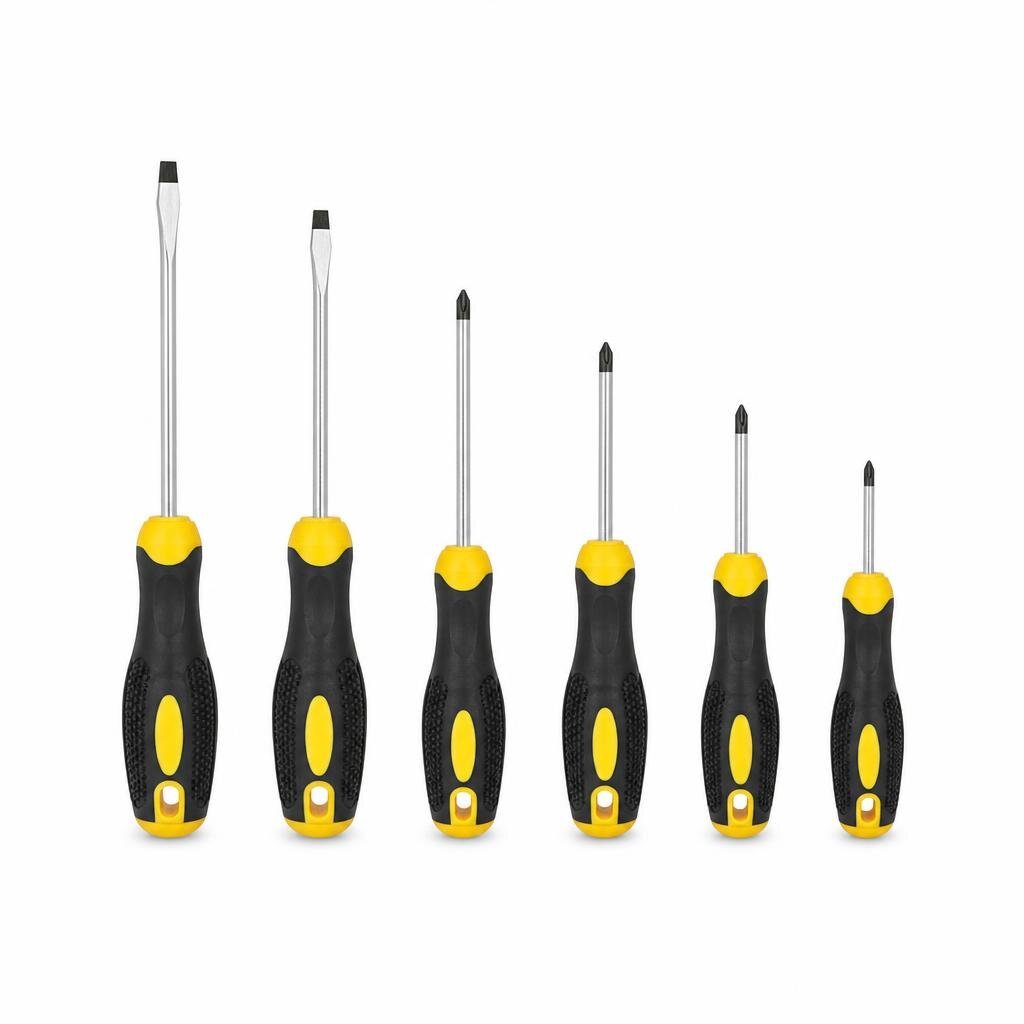 STANLEY STHT66679 6PCS CUSHION GRIP 2 SCREWDRIVER SET
