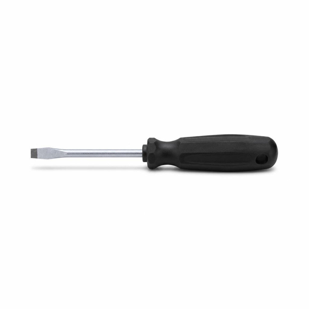 GREAT 4" 100MM X 6MM (-) SCREWDRIVER - RUBBER