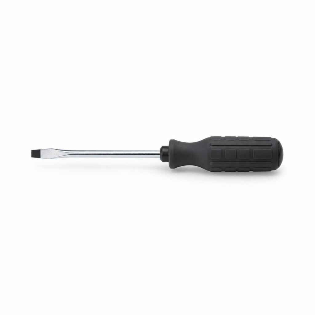 GREAT 5" 125MM X 6MM (-) SCREWDRIVER - RUBBER