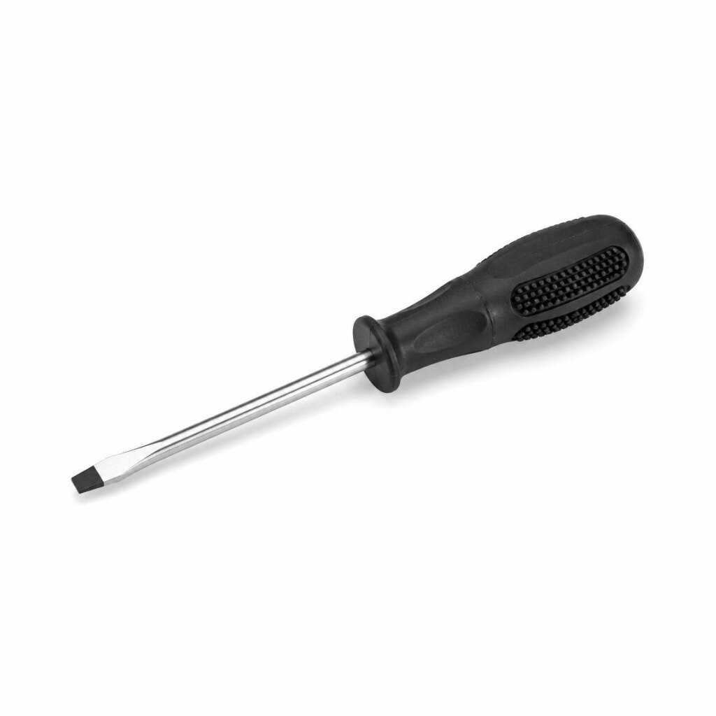 GREAT 6" 150MM X 6MM (-) SCREWDRIVER - RUBBER