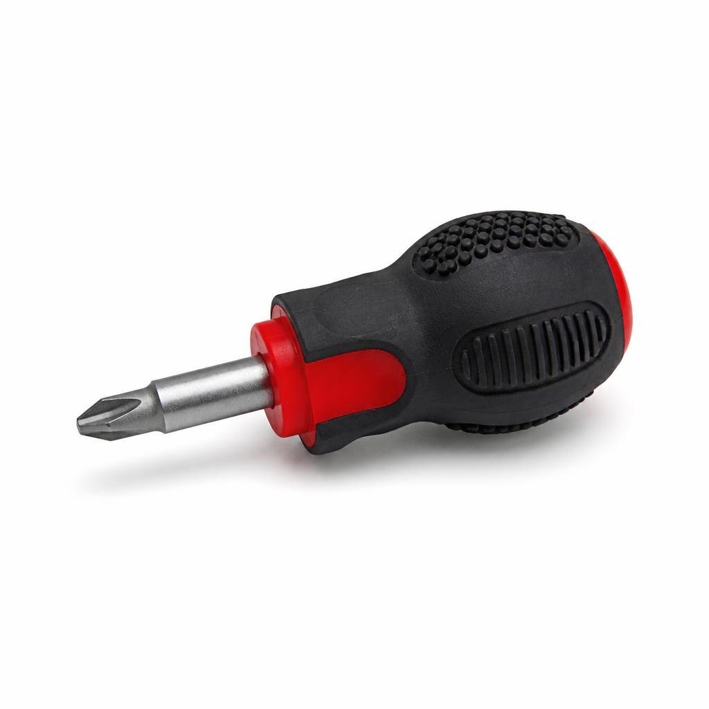 M-IRON BULL DTW-6015 1 1/2" 2WAY STUBBY SCREWDRIVER (2DOZEN/BOX)