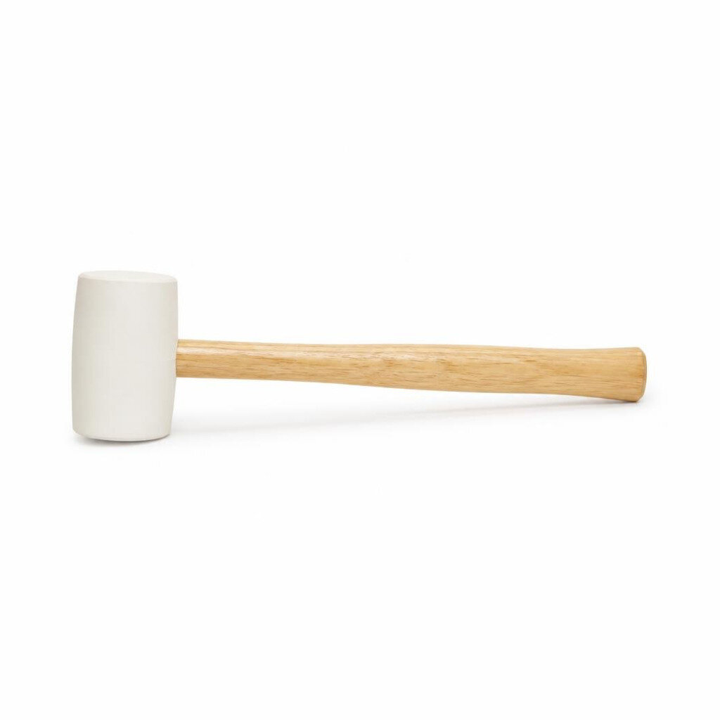 ROBINSON 12OZ WHITE RUBBER HAMMER