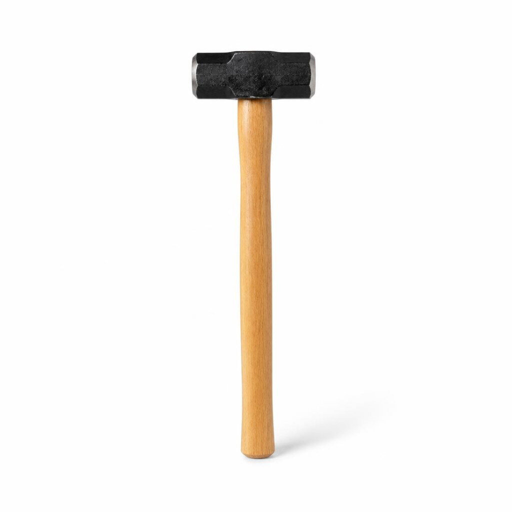 NEKEN 8LB SLEDGE HAMMER WITH WOOD HANDLE