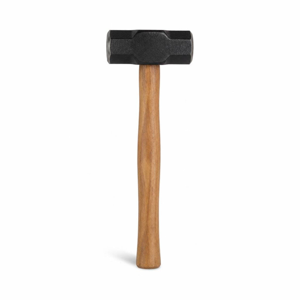 BLACKSMITH 8LB HEX. HAMMER WOOD HANDLE