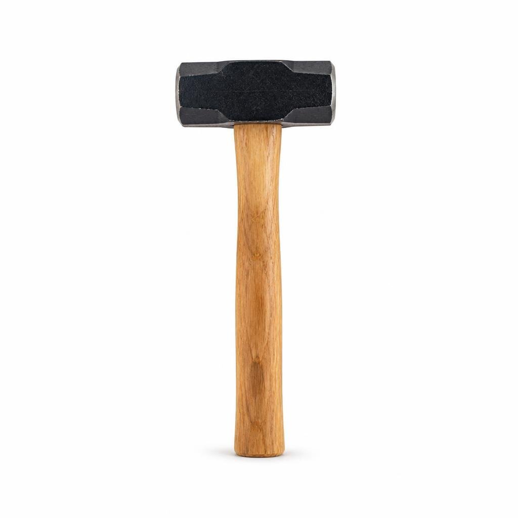 BLACKSMITH 10LB HEX. HAMMER WOOD HANDLE