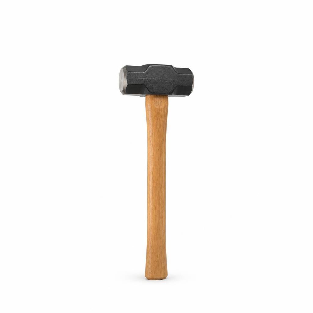 BLACKSMITH 12LB HEX. HAMMER WOOD HANDLE