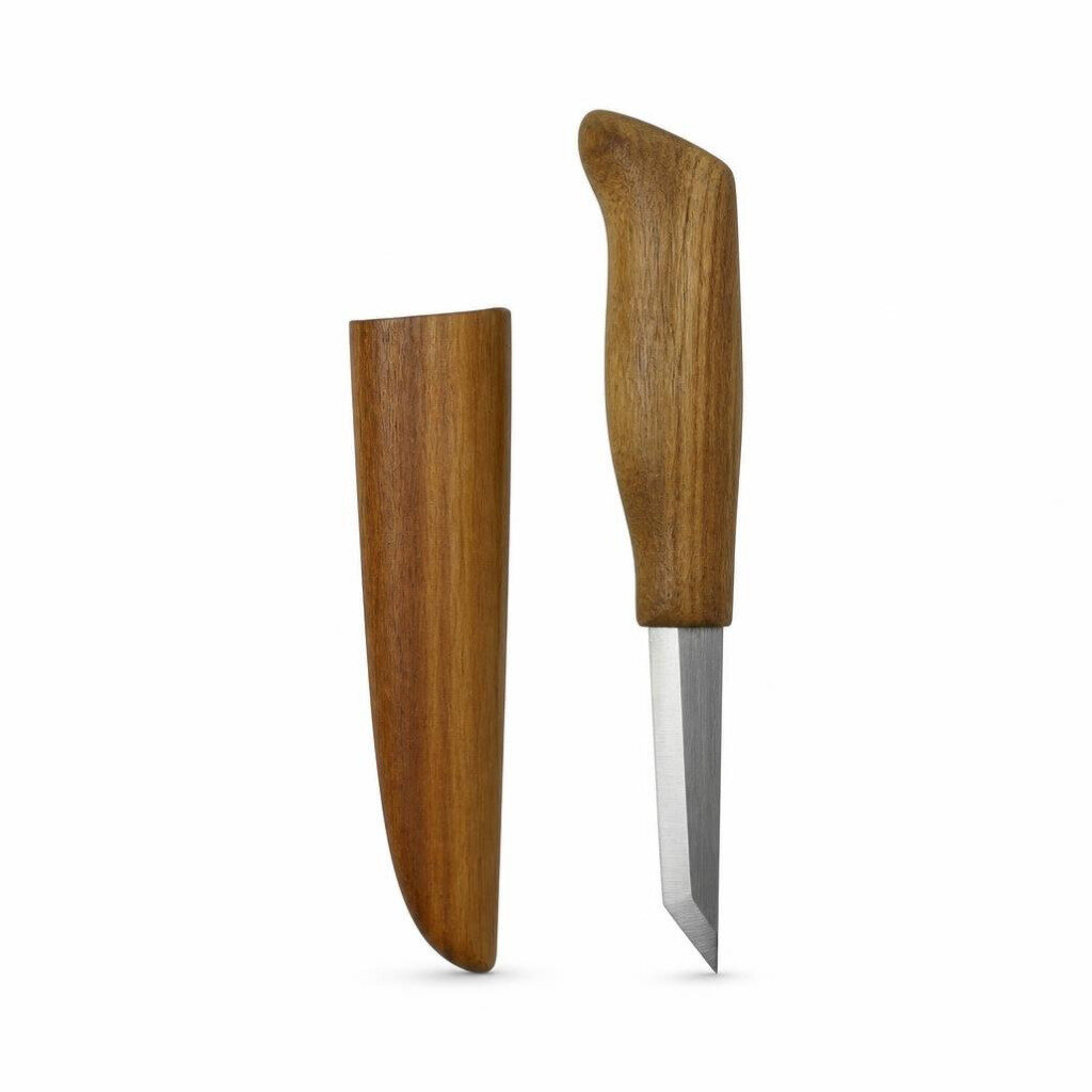 SAM LEE A0501 WOOD KNIFE WITH COVER