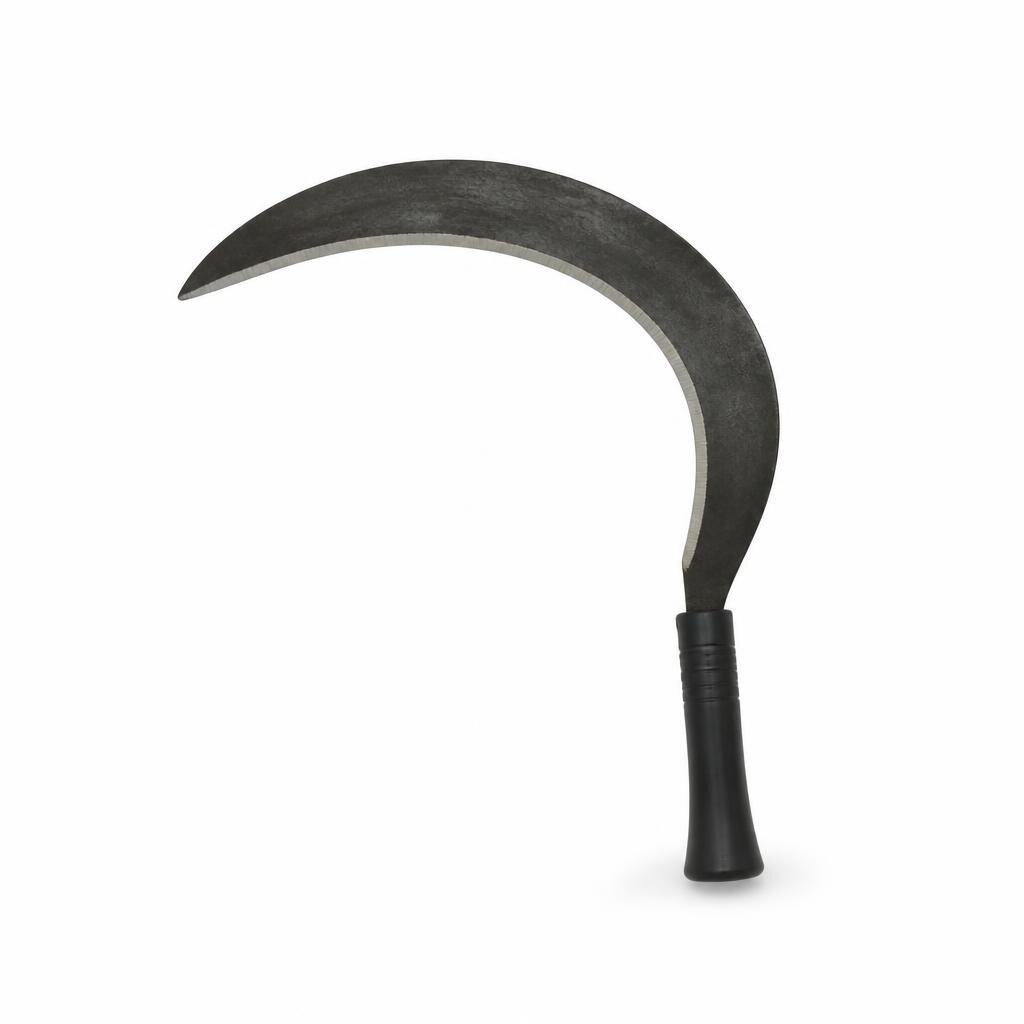 M-SAM LEE D0803 BLACK HANDLE SICKLE