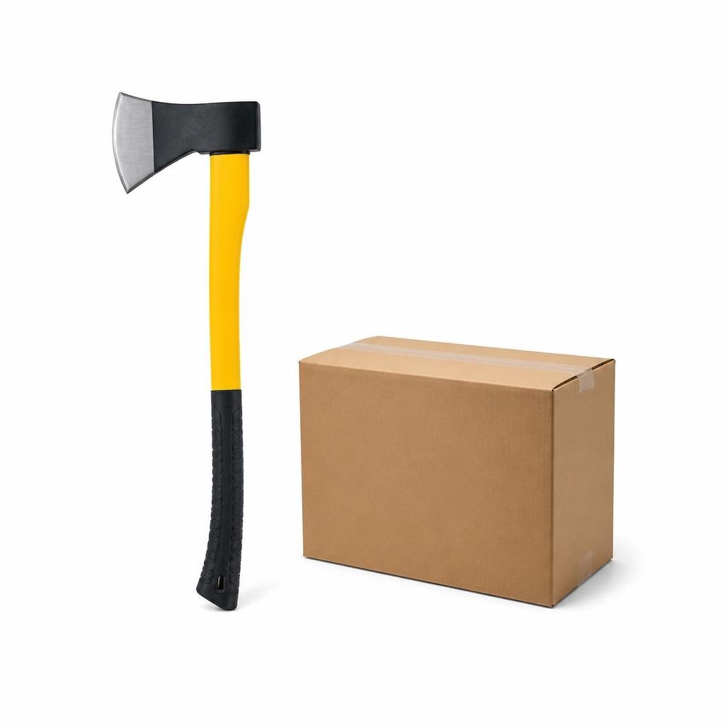 M-ZC 14" STEEL HANDLE AXE (60PCS/CTN)