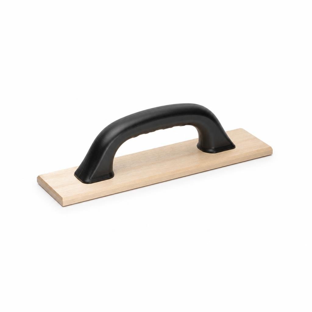 5" X 1/2" WOOD TROWEL W/PVC HANDLE - 00058E