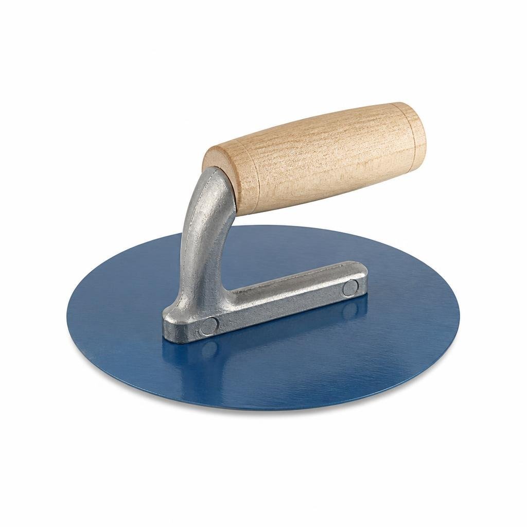 ROBINSON 6" H/DUTY BLUE STEEL CIRCLE TROWEL