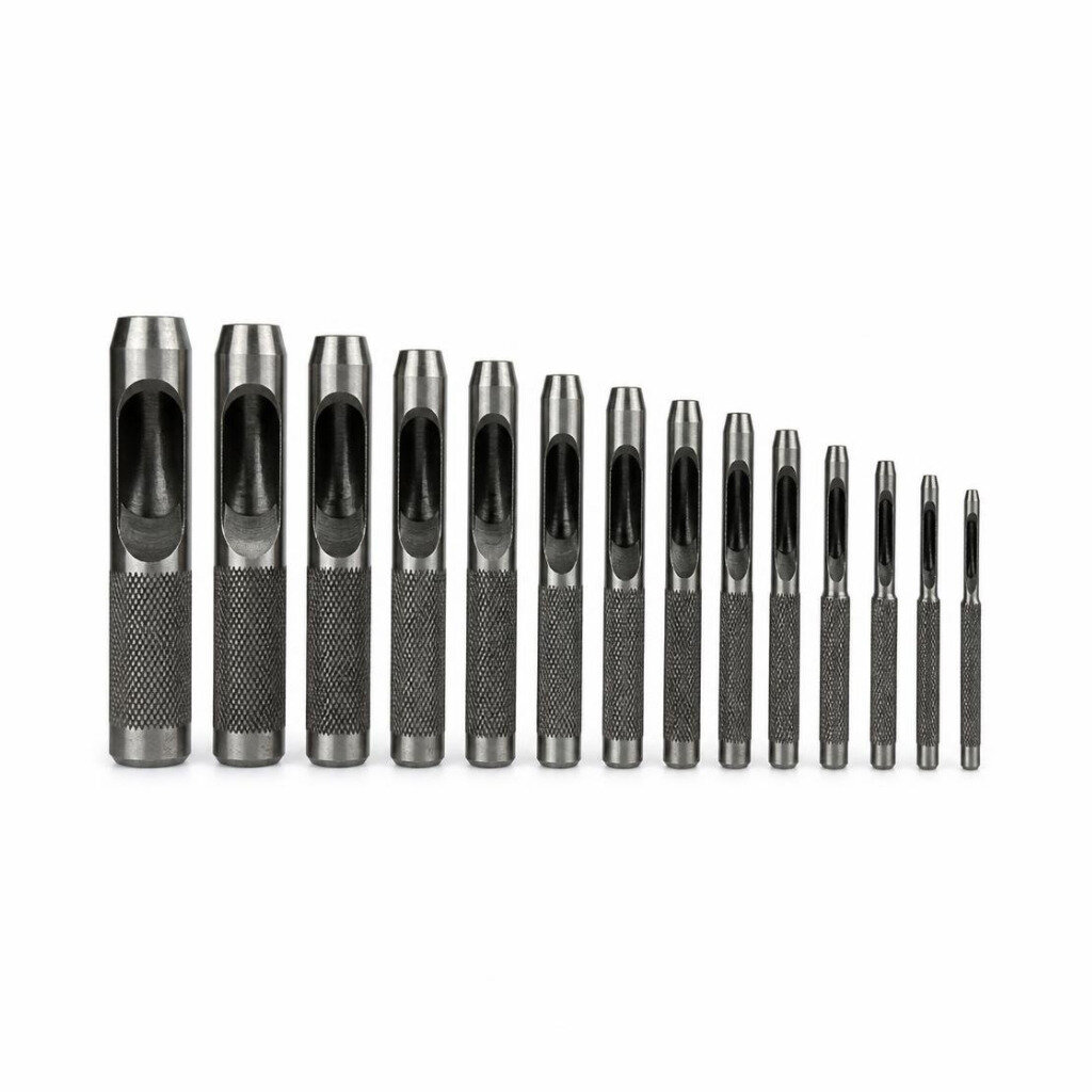 PRC 3-25MM X 15PCS HOLLOW PUNCH SET