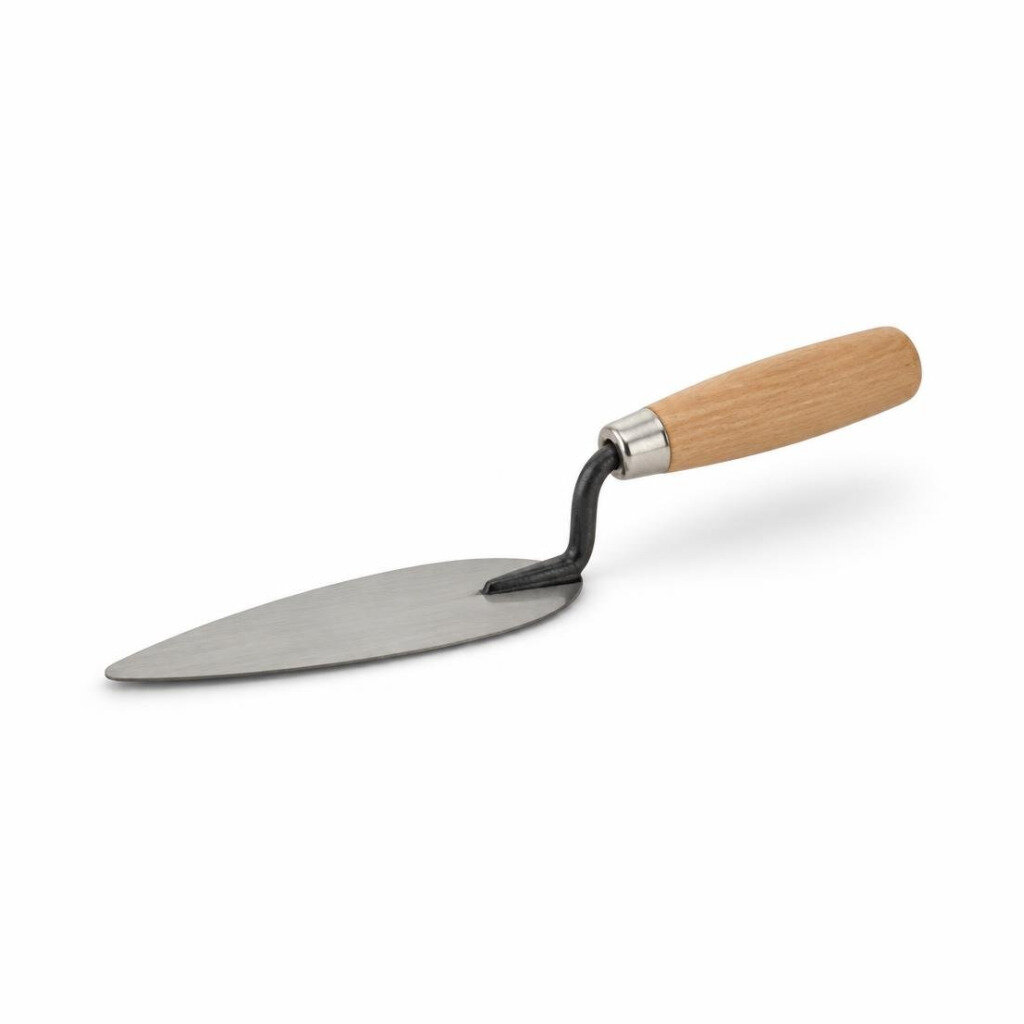 ROCKEY4450 5" X 1.55MM WOOD HANDLE BRICKING TROWEL