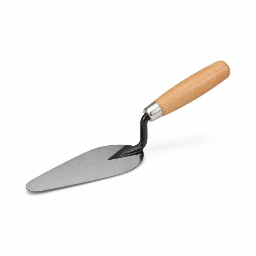 ROCKEY4450 5" X 1.55MM WOOD HANDLE BRICKING TROWEL