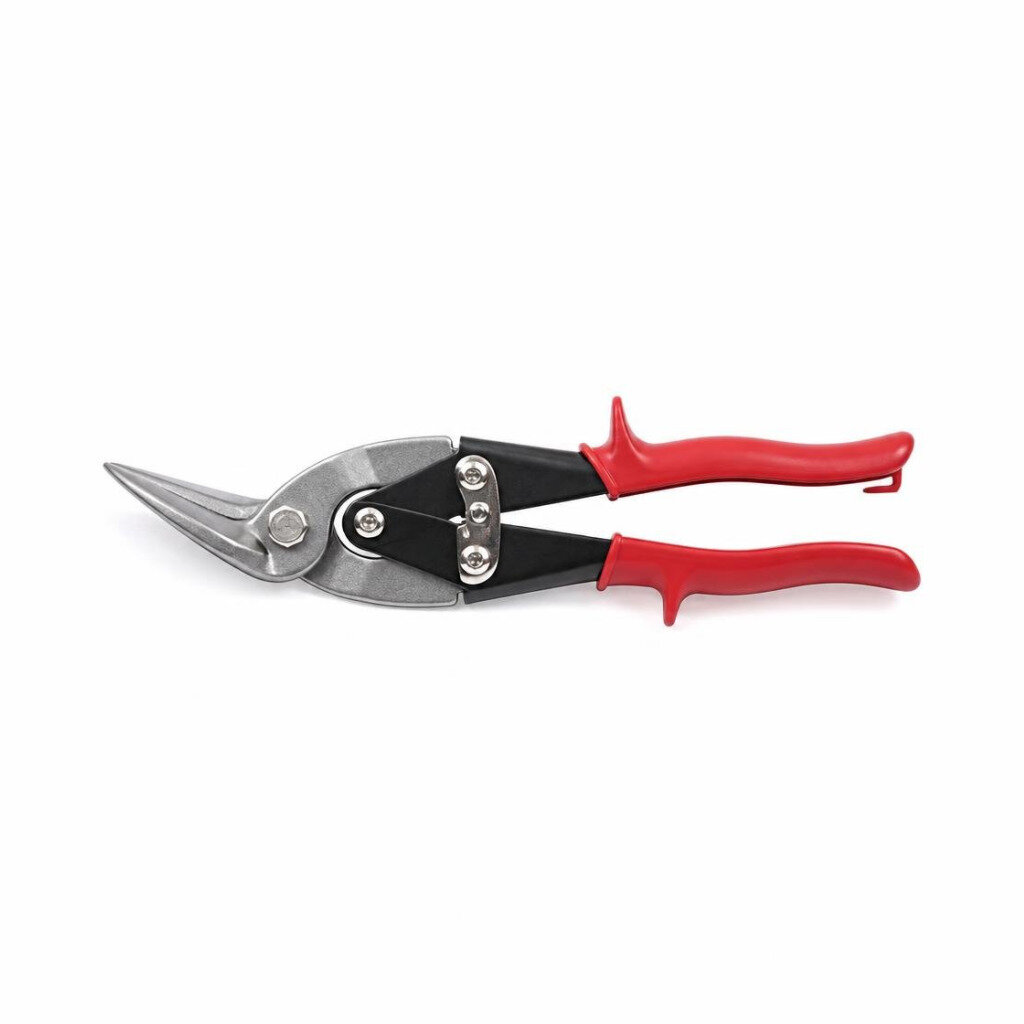 NIETZ 10" HEAVY DUTY LEFT AVIATION SNIP (RED) - 542-04-201