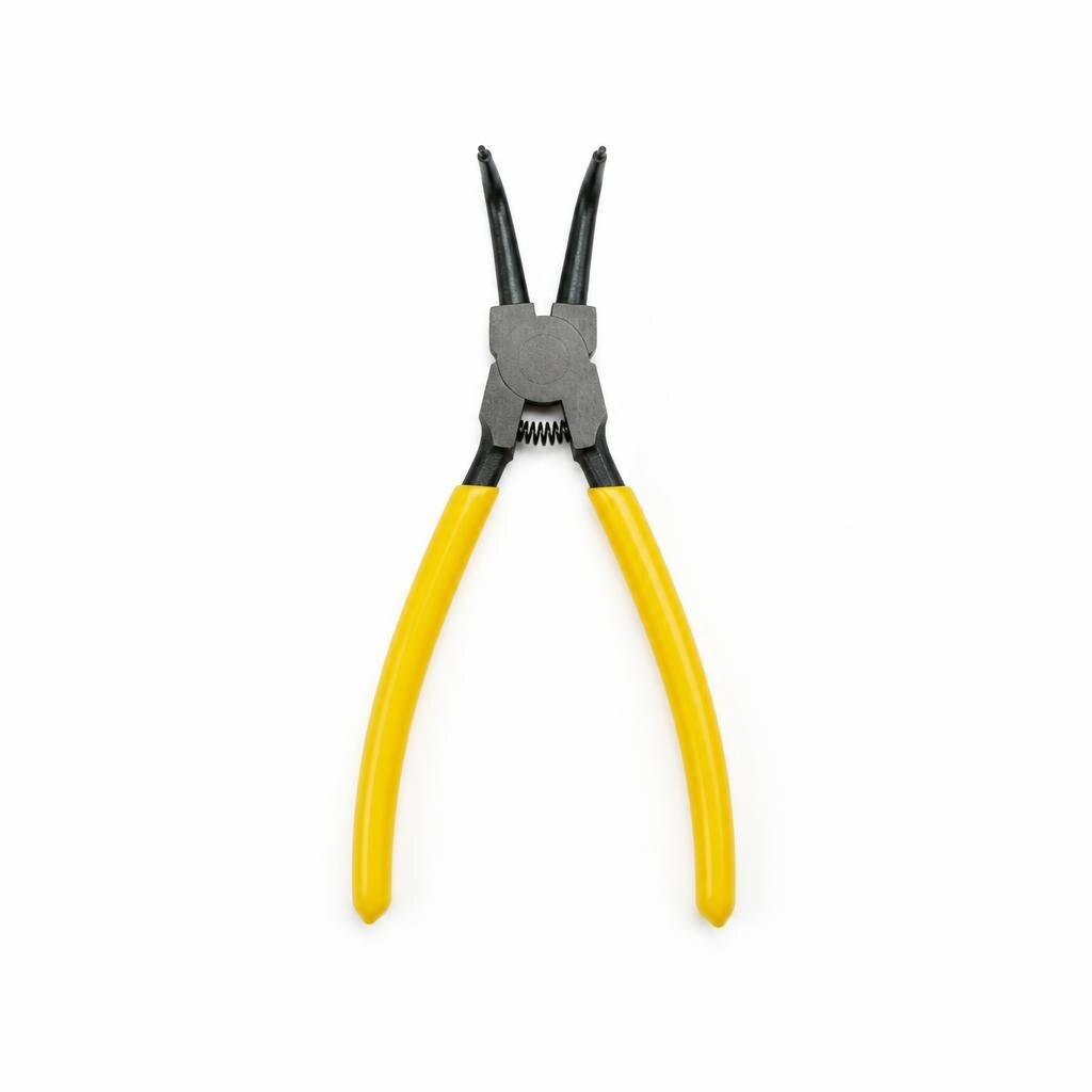 STANLEY 7" CIRCLIP PLIERS BENT INT.