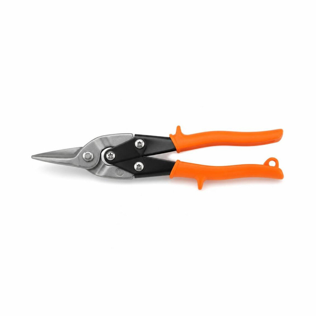 ROBINSON 12" AMERICAN TYPE TIN SNIPS CUTTER - ORANGE HANDLE