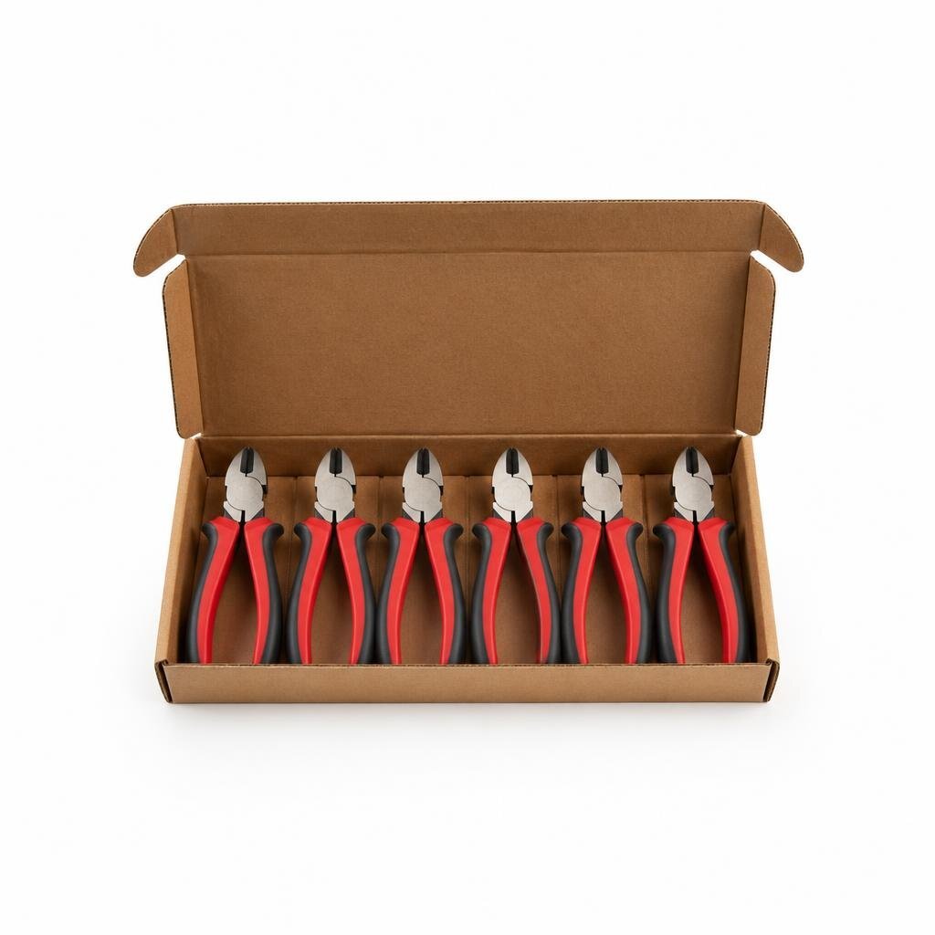 M-IRON BULL DCP-6" DIAGONAL CUTTING PLIER (6PCS/BOX)(60PCS/CTN)