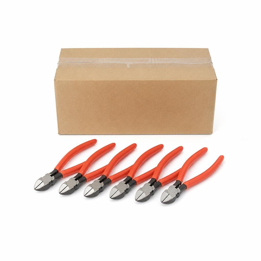 M-IRON BULL DCP-8" DIAGONAL CUTTING PLIER (6PCS/BOX)(60PCS/CTN)