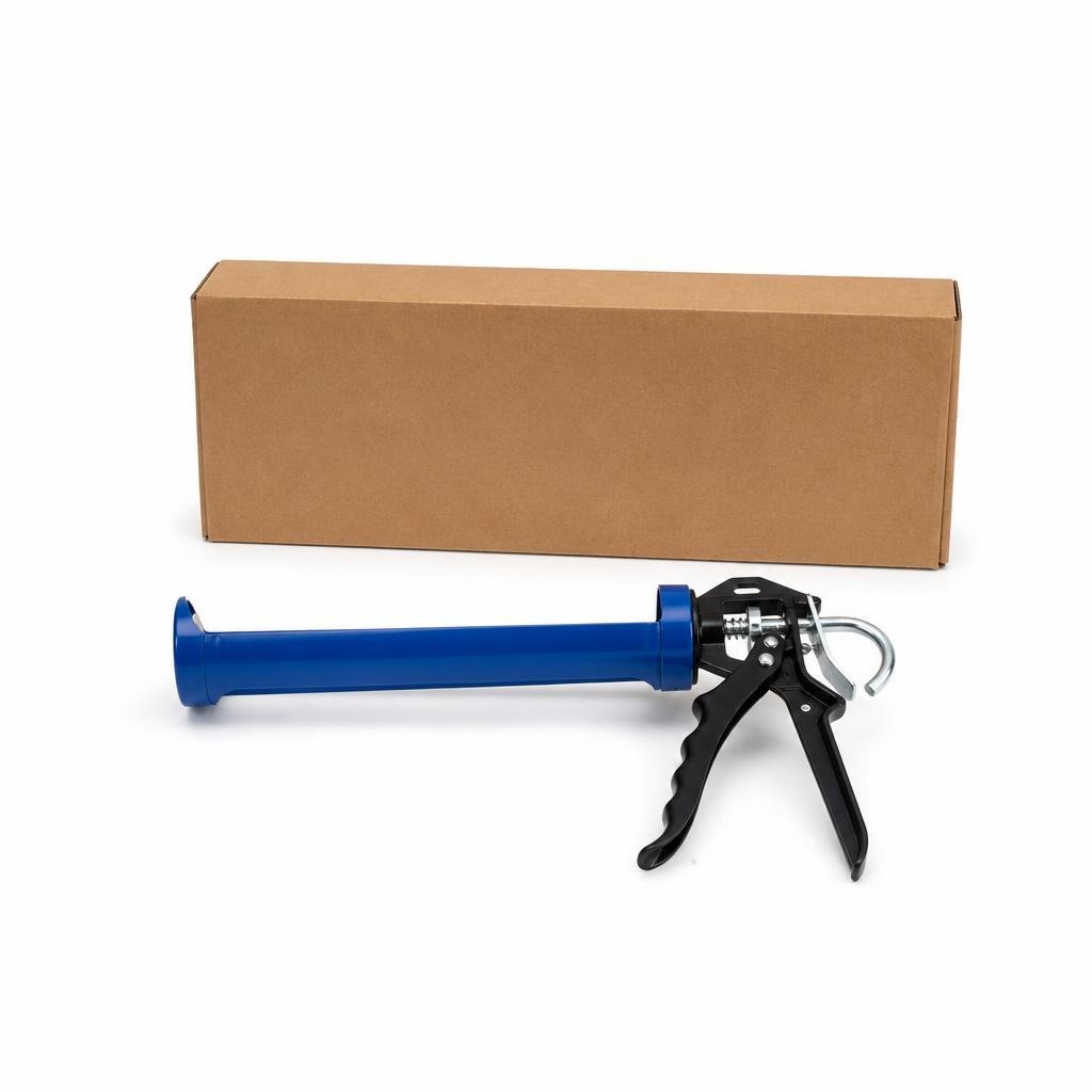 M-STD 10.5" HEAVY DUTY CAULKING GUN BLUE/BLACK (48PCS/CTN)