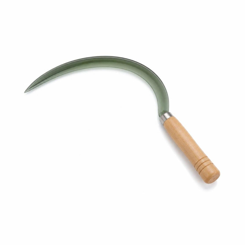 M-SAM LEE D0301 GLASS SICKLE WITH HANDLE