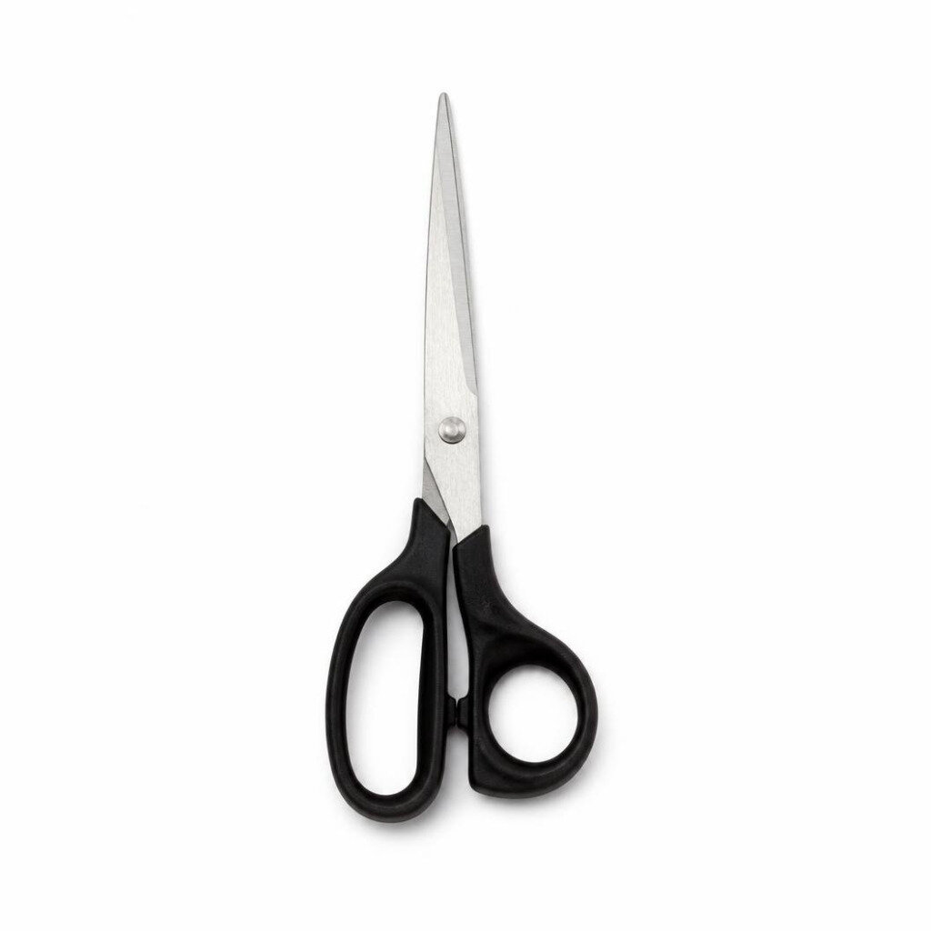 OK-01 NO.1 BLACK HANDLE SCISSORS