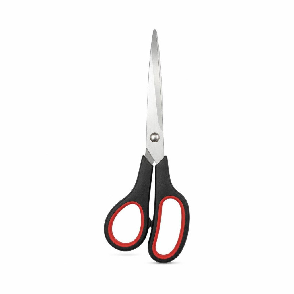 MLINK 31-SC-10076 8" BLACK/RED HANDLE SCISSORS
