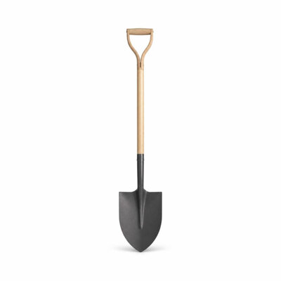 GARDEN SHOVEL WOOD HANDLE