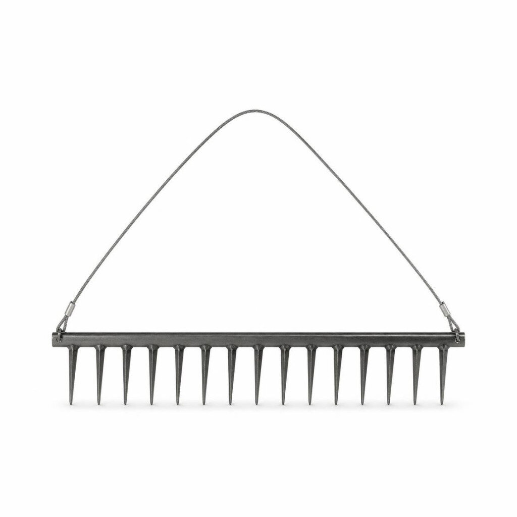 M-SAM LEE B0601 13T IRON RAKE (WIRE ROPE)