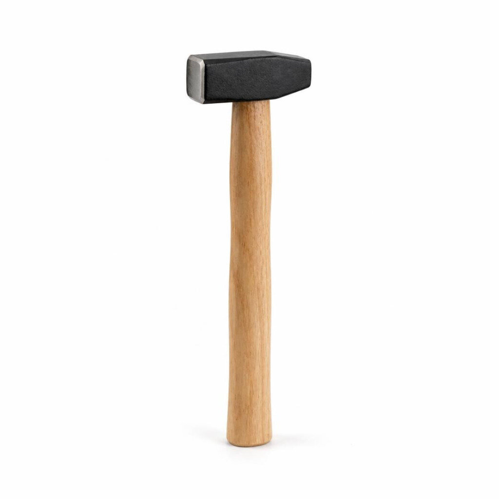 IRON BUL HKW-05 0.5KG BRICK HAMMER - WOOD HANDLE