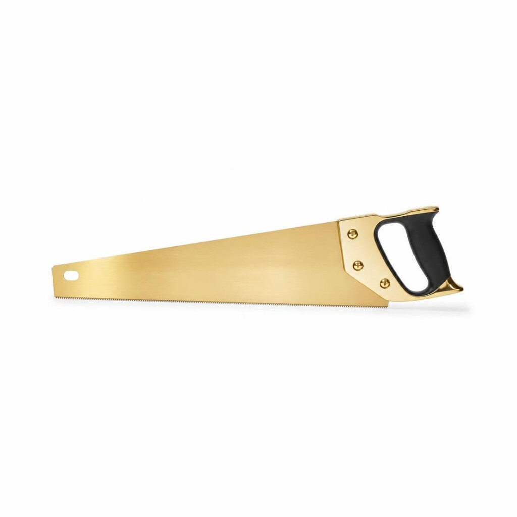 MERMAID 20" HAND SAW - GOLD PLATED
