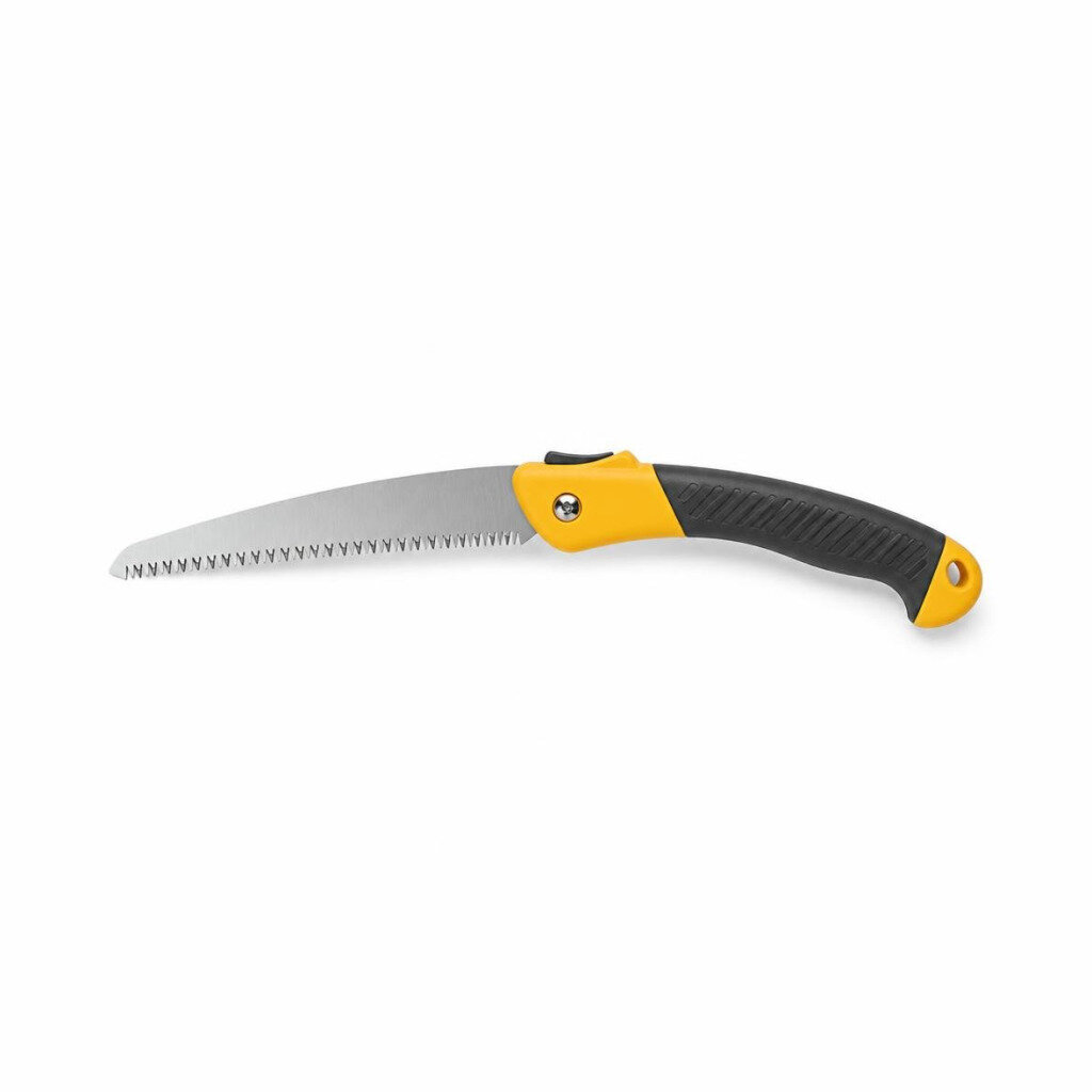 YELLOW BLACK HANDLE FOLDING SAW