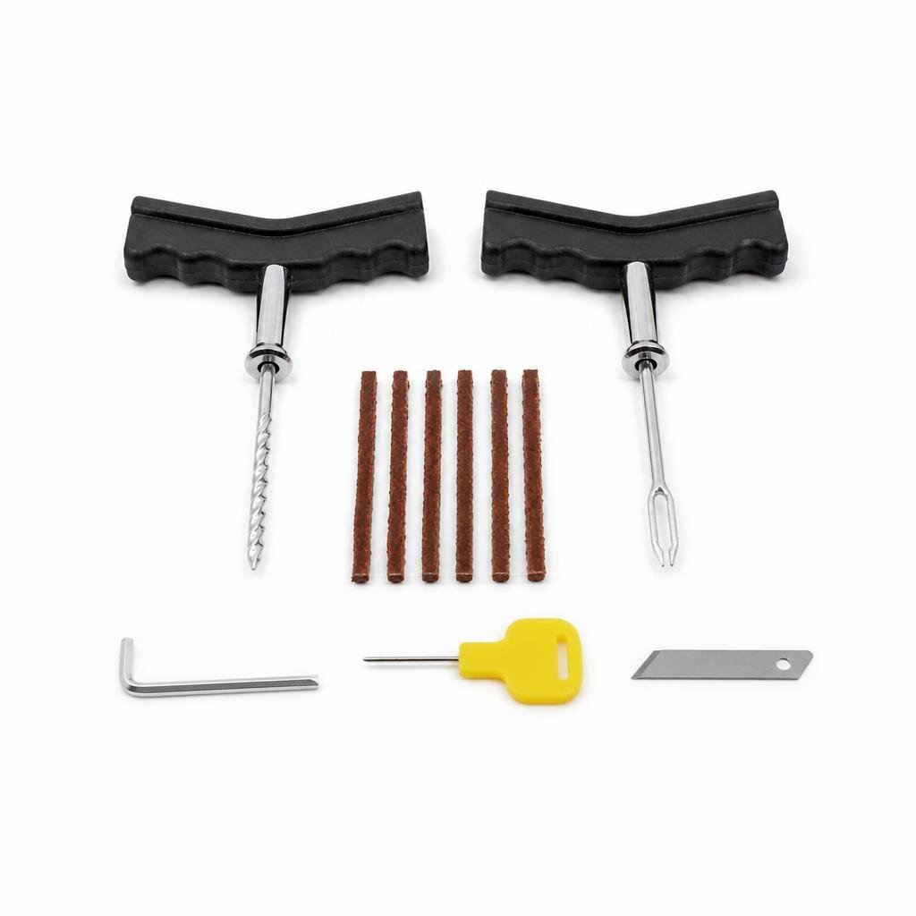 9PCS H/D IRON TUBELESS TIRE REPAIR KIT