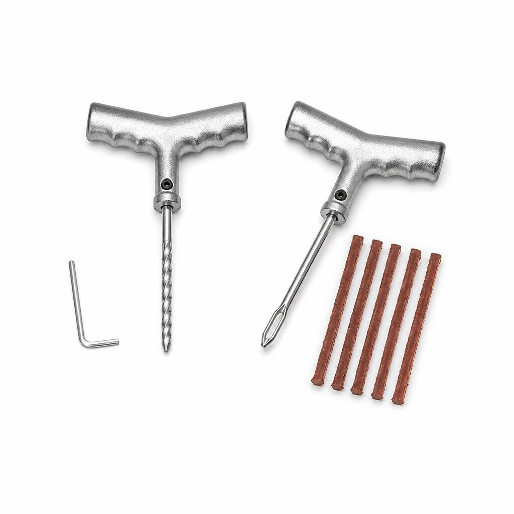 MLINK SOLID STEEL TYRE PUNCTURE TIRE REPAIR KIT