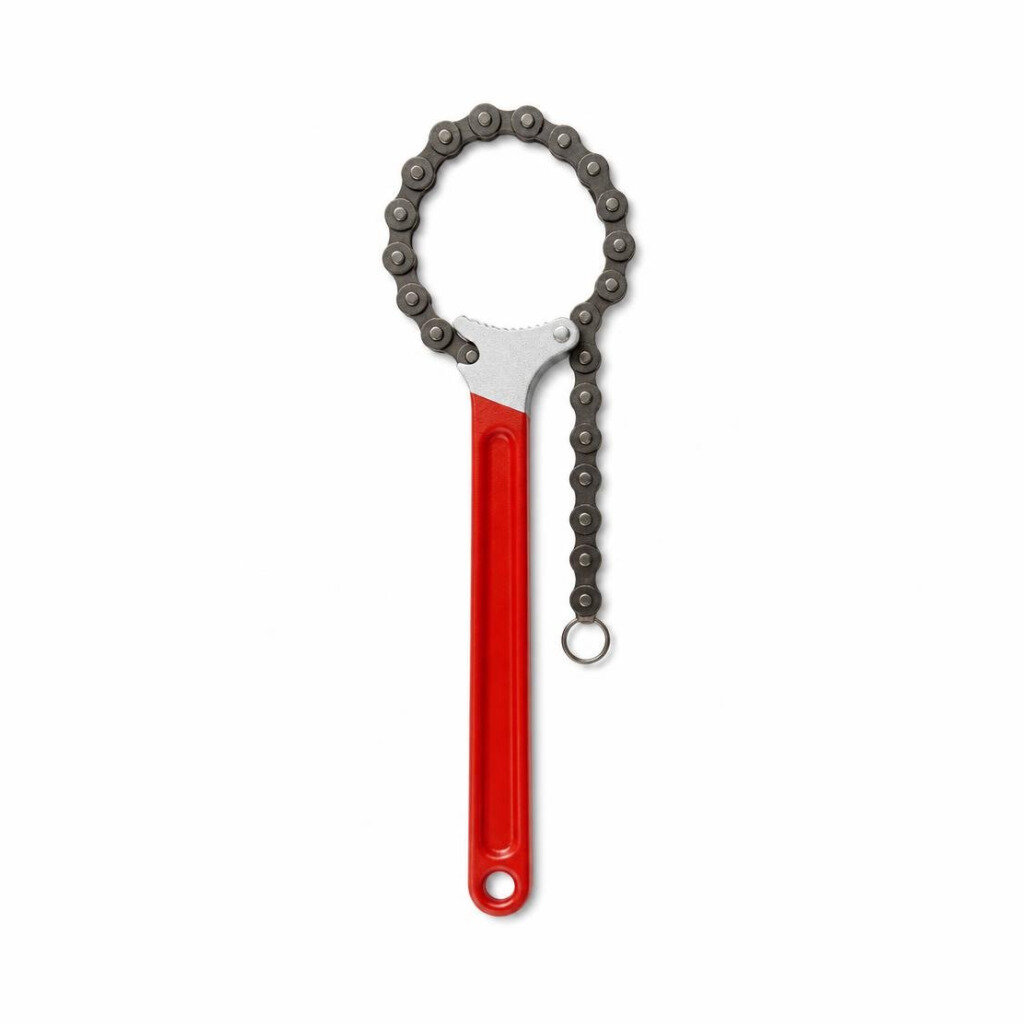 SANTA 8" X 18" H/D OIL FILTER WRENCH - CHAIN