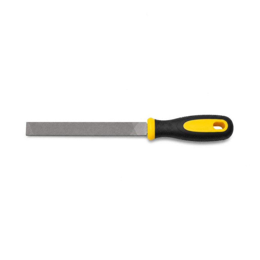 NEKEN 6" FLAT FILE WITH PLASTIC HANDLE