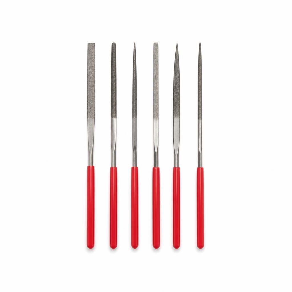AERO 4" X 160MM FILE NEEDLE SET 6PCS
